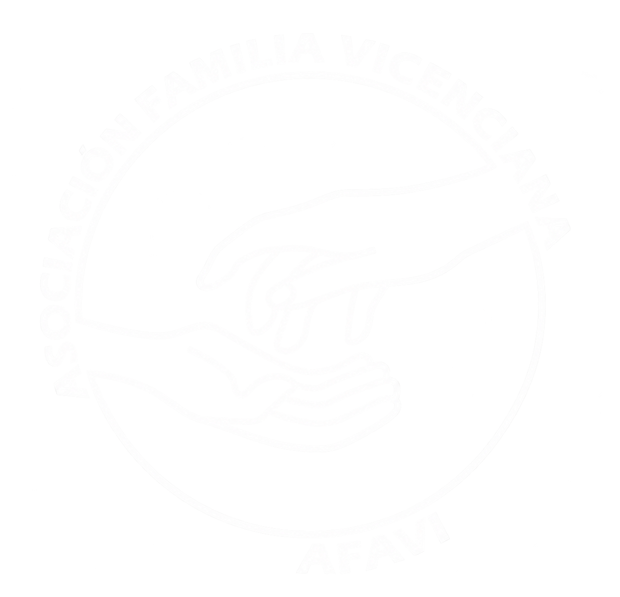 logo Afavi en blanco